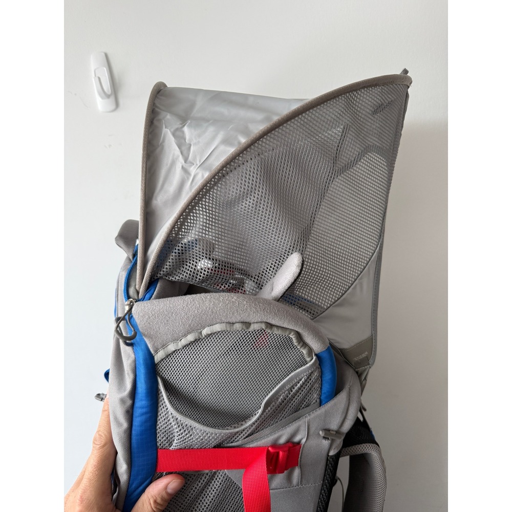 Osprey Poco Plus Child Carrier Backpack Blue Grey Hiking Baby Toddler Gear - Picture 7 of 7